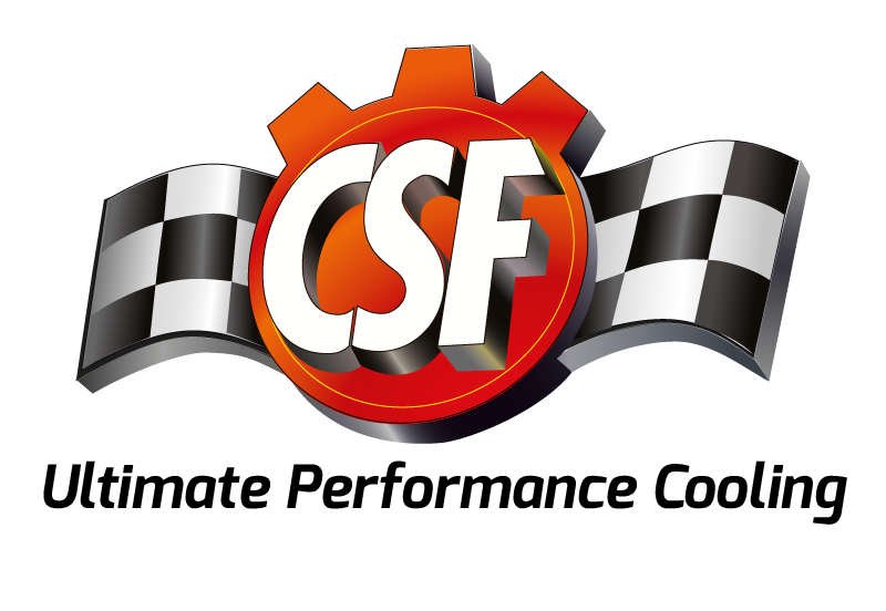 CSF 94-98 Nissan GT-R / GTS R33 High-Performance All-Aluminum Radiator - Black