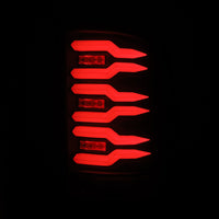 Thumbnail for AlphaRex 07-13 GMC Sierra 1500/07-14 2500/3500HD (No Classic/Dually) Luxx-Series LED Tail Lights Blk