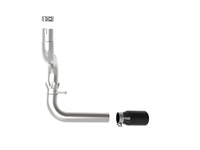 Thumbnail for aFe 20-21 Jeep Wrangler Large Bore-HD 3in 304 Stainless Steel DPF-Back Exhaust System - Black Tip