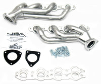Thumbnail for JBA 03-06 GM Truck 6.0L LS w/o EGR 1-5/8in Primary Silver Ctd Cat4Ward Header