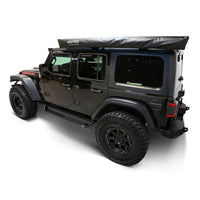 Thumbnail for Westin 18-26 Jeep Wrangler 4dr Outlaw Drop Running Boards - Tex. Blk
