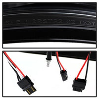 Thumbnail for Xtune GMC Sierra 07-13 LED Tail Lights Black ALT-ON-GS07-G2-LED-BK