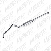 Thumbnail for MBRP 2007-2008 Chev/GMC 1500 CC EC 6ft6in bed 4.8/5.3L 3in Cat Back Single Side AL P Series Exhaust