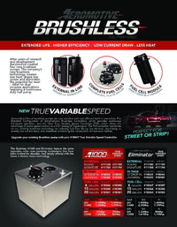 Thumbnail for Aeromotive Variable Speed Controlled Fuel Pump - In-line - Signature Brushless Eliminator