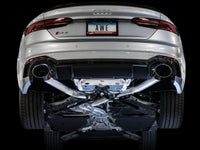 Thumbnail for AWE Tuning Audi B9 RS 5 Sportback Track Edition Resonated for Perf Cats Exhaust w/Diamond Black Tips