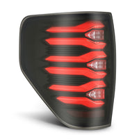 Thumbnail for AlphaRex 09-14 Ford F150 LUXX LED Taillights - Black/Red Housing