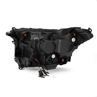 Thumbnail for AlphaRex 2023+ Toyota Tacoma NOVA-Series LED Proj Headlights Black w/Actv Light & Seq. Sig + DRL