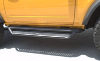Thumbnail for Go Rhino 2021+ Ford Bronco Dominator Extreme D1 Side Steps w/Brackets - Textured Black
