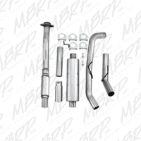 Thumbnail for MBRP 11-12 Ford F150 3in Cat Back Single Side Exit Alum Exhaust System