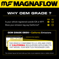 Thumbnail for MagnaFlow 2002-2008 Porsche 911 Series Direct Fit Federal Driver Side Catalytic Converter