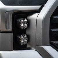 Thumbnail for Baja Designs 2022 Toyota Tundra Squadron Sport Vent Light Mount Kit