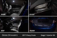 Thumbnail for Diode Dynamics 11-15 Chevrolet Cruze Interior LED Kit Cool White Stage 2