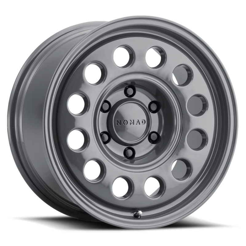 Nomad N501UG Convoy 15x7in / 5x114.3 BP / -10mm Offset / 83.82mm Bore - Gloss Grey Wheel
