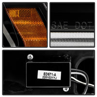 Thumbnail for Spyder 19-22 Dodge Ram 2500/3500 (Halogen Model Only) Proj. Headlights (PRO-YD-DR19HDHALAP-SEQ-BK)