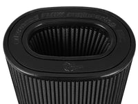 Thumbnail for aFe Magnum FLOW Black Pro 5R Air Filter (Pair) (6x4)in F x (8-1/4x6-1/4in)  B x (7-1/4x5in) Tx10in H