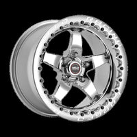 Thumbnail for Weld S71 15x10 / 5x4.75 BP / 7.5in. BS Polished Wheel - Polished Single Beadlock MT