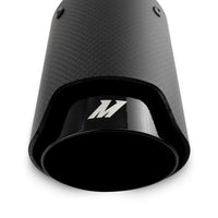 Thumbnail for Mishimoto Carbon Fiber Muffler Tip 2.5in Inlet 3.5in Outlet M Black