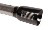 Thumbnail for Corsa 07-18 Jeep Wrangler JKU 3.6L/3.8L 2.75in Sport Cat-Back Exhaust w/ 4in American Flag  BlacTips