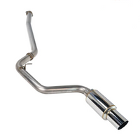 Thumbnail for Remark 08-14 Subaru WRX / STI Hatch Cat-Back Exhaust R1 Spec Single Exit Stainless Steel