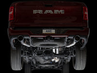 Thumbnail for AWE 25+ RAM 1500 3.0TT 0FG Catback Touring Exhaust - Chrome Silver Tips