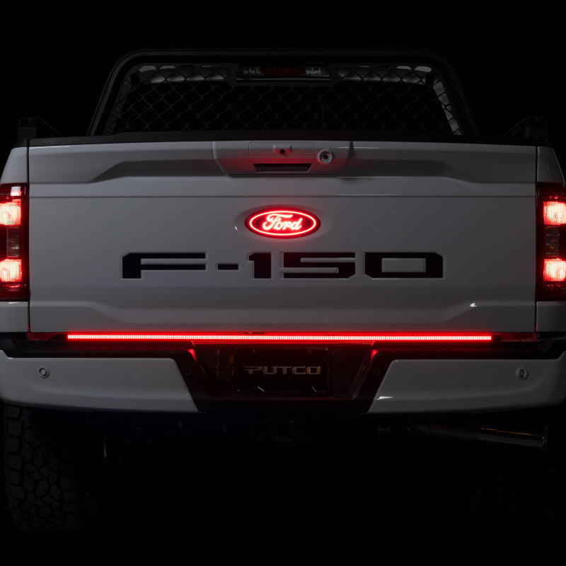 Putco 23-24 Ford SuperDuty F-250/F-350/F-450 60In Freedom Tailgate Bars w/ LED Taillamps Blade