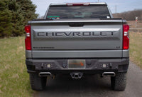 Thumbnail for Fishbone Offroad 19-22 Chevy Silverado 1500 Rockfish Rear Bumper - Black Texture