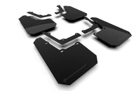 Thumbnail for Rally Armor 2024 Tesla Cybertruck Black UR Mud Flap Metallic Black Logo