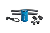 Thumbnail for Volant 21-23 Ford Bronco 2.7L Turbo Auto 3oz Aluminum Oil Catch Can w/Mounting Bracket - Blue