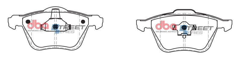 DBA 03-14 Volvo XC90 (w/316mm Front Rotor) Front Street Series Brake Pads
