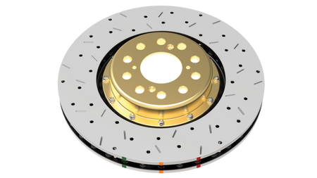 DBA 05-13 Chevrolet Corvette Base Front 5000 Series Drilled & Slotted Ring