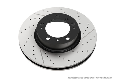 DBA 15-15 Mercedes-Benz C300 (w/Sport Package) Front Street Series OE Drilled & Slotted Rotor