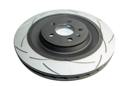 DBA 15-19 Porsche Macan Turbo (w/360mm Front Rotor) Turbocharged Rear Street Slotted Rotor