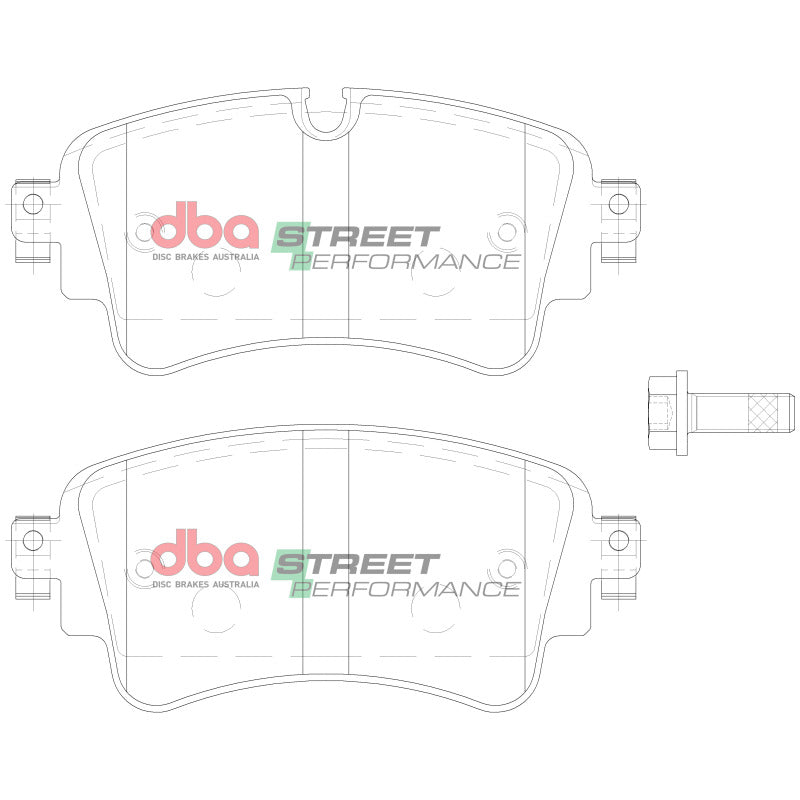 DBA 17-20 Audi A4 Rear SP Performance Brake Pads