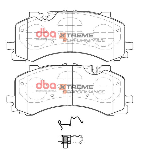 DBA 19-21 Audi A8 Quattro w/400mm Front Rotor) Front XP Performance Brake Pads