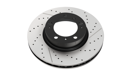 DBA 19-24 Mercedes-Benz CLA35 AMG Street Series OE Drilled Front Brake Rotor