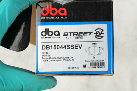 DBA 20-22 Toyota Corolla Hatchback Rear SSEV Street Series Brake Pads