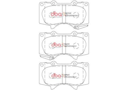 DBA 2015+ Toyota Fortuner XP Performance Brake Pads