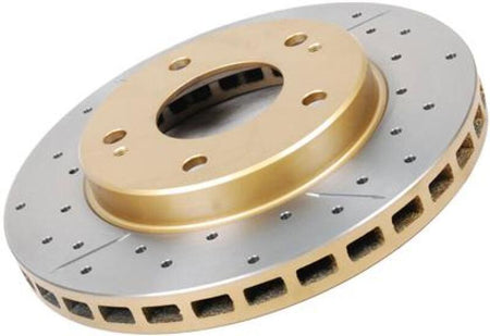 DBA 2020 Lexus ES350 Front Drilled & Slotted Street Series Rotor