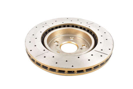 DBA 2020 Lexus ES350 Front Drilled & Slotted Street Series Rotor
