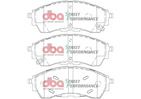 DBA 2022+ Ford Ranger Raptor 3.0TT Front XP Performance Brake Pads