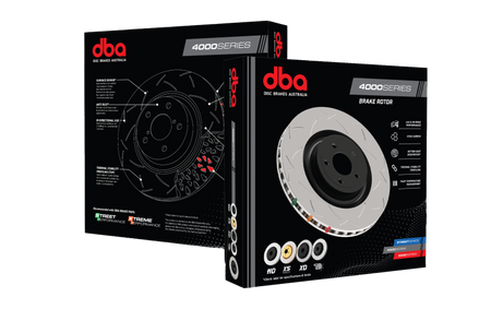 DBA 91-94 Nissan Sentra w/ABS 2.0L Front 4000 Series Plain Rotor