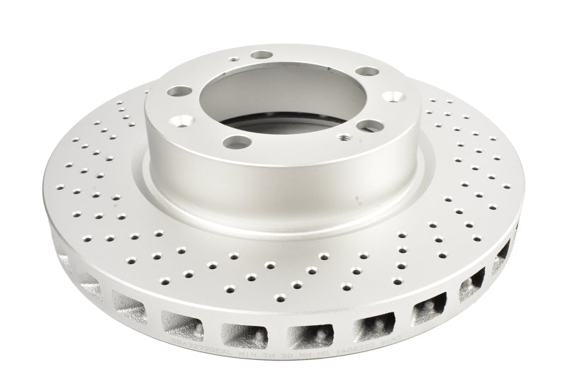 DBA 94-95 Porsche 911 Carrera 4 (Excl Turbo Look) Front Left En-Shield OE Drilled Rotor