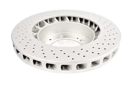 DBA 94-95 Porsche 911 Carrera 4 (Excl Turbo Look) Front Left En-Shield OE Drilled Rotor