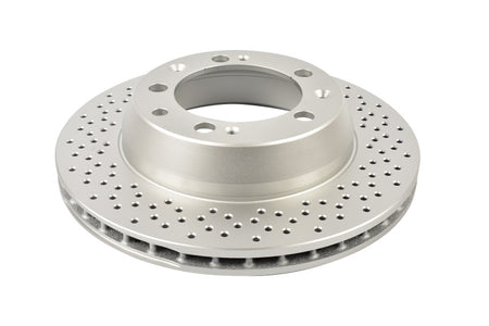 DBA 94-95 Porsche 911 Carrera 4 Rear En-Shield OE Drilled Rotor