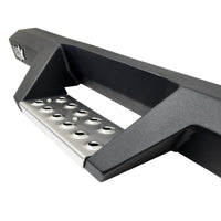 Thumbnail for Westin 2024 Toyota Tacoma Double Cab HDX Stainless Drop Nerf Step Bars - Textured Black