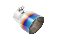 Thumbnail for MBRP Universal Stainless Steel Dual Wall Tip 4.5in OD/3in Inlet/6.13in L