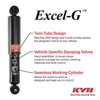 Thumbnail for KYB 16-23 Toyota Tacoma RWD Excel-G Gas Strut - Front