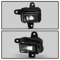 Thumbnail for Spyder 23-25 GMC Sierra 1500 OEM Style LED Fog Light w/ Switch - Clear (FL-GS2023-LED-C)