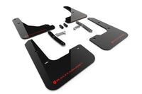 Thumbnail for Rally Armor 24-25 Hyundai Elantra Black Mud Flap Red Logo