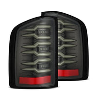 Thumbnail for AlphaRex 07-13 Chevrolet Silverado 1500 (Ex. Hybrid Models) LUXX-Series LED Tail Lights Alpha-Black